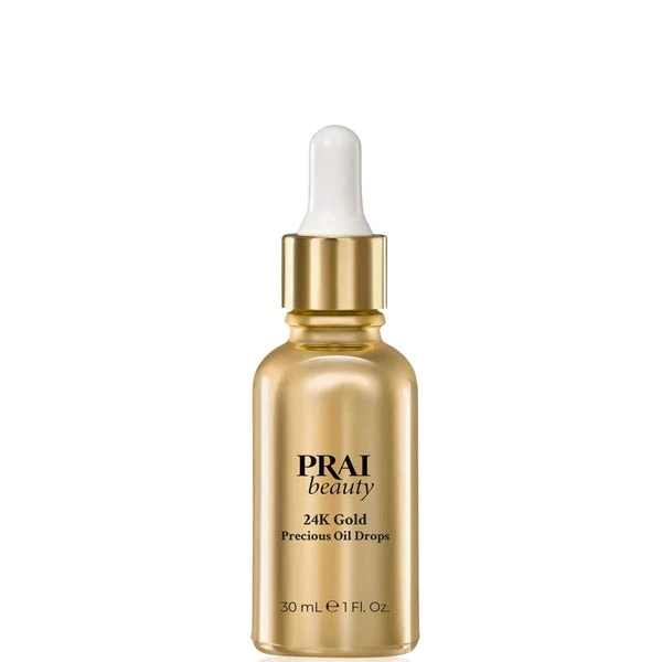 PRAI 24K GOLD Precious Oil Drops 1 Fl.oz 3 PRAI 24K GOLD Precious Oil Drops 1 Fl.oz