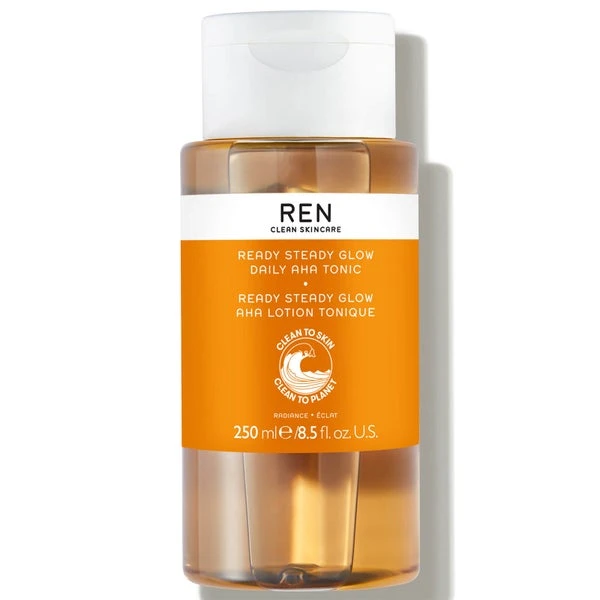 REN Clean Skincare Ready Steady Glow Daily AHA Tonic 250ml 3 REN Clean Skincare Ready Steady Glow Daily AHA Tonic 250ml