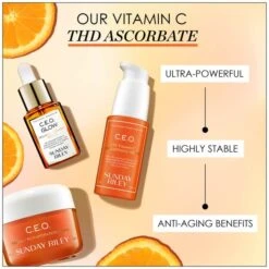 Sunday Riley C.E.O. Glow Vitamin C + Turmeric Face Oil 15ml -Elizabeth Arde Shop 12053029 1104882135973139