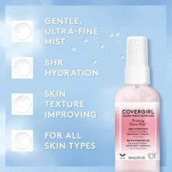 COVERGIRL Clean Fresh Skincare Priming Glow Mist 100ml -Elizabeth Arde Shop 13434826 1104911431361345