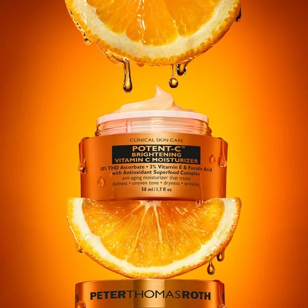 Peter Thomas Roth Potent-C Brightening Vitamin C Moisturiser 50ml 4 Peter Thomas Roth Potent-C Brightening Vitamin C Moisturiser 50ml - Image 2