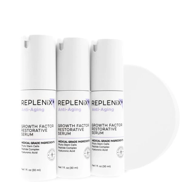Replenix Growth Factor Restorative Serum 1 Fl. Oz 5 Replenix Growth Factor Restorative Serum 1 Fl. Oz - Image 3